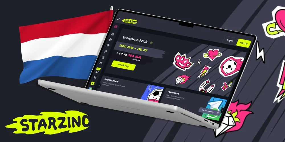 Speel casinospellen online bij Starzino Nederland